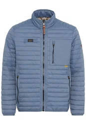 camel active Blouson Steppjacke Hellblau/Grau/Blau/Dunkelblau