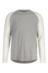 Maloja Langarmshirt LautaroM Grau/Hellgrau