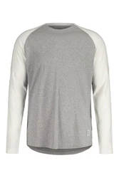Maloja Langarmshirt LautaroM Grau/Hellgrau