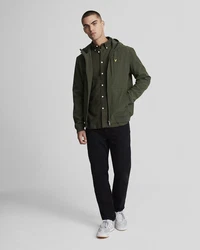 Lyle & Scott Langarmhemd Dunkelgrün/Grün/Khaki