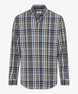 Brax Hemd Style DANIEL Khaki