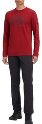 McKINLEY Longsleeve He.-Langarmshirt Harino II NAVY/ROSE DARK