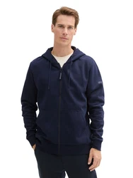 TOM TAILOR Sweatshirt Kapuze Dunkelblau