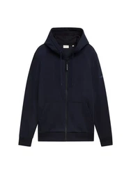 TOM TAILOR Sweatshirt Kapuze Dunkelblau