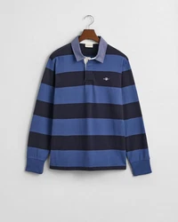 Gant Shirt (REG CHAMBRAY STRIPE HEAVY RUGGER) vintage blue