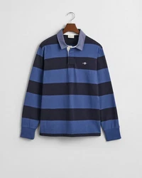 Gant Shirt (REG CHAMBRAY STRIPE HEAVY RUGGER) vintage blue