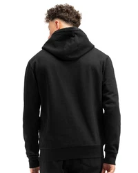 Lonsdale Kapuzensweatshirt Rushen Schwarz/Lila/Dunkelblau