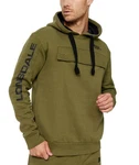 Lonsdale Kapuzensweatshirt Rushen Dunkelgrün/Khaki