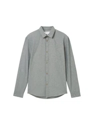 TOM TAILOR T-Shirt Hellgrau/Grau