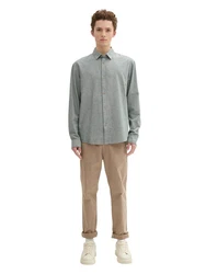 TOM TAILOR T-Shirt Hellgrau/Grau