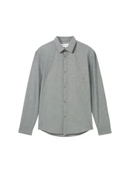 TOM TAILOR T-Shirt Hellgrau/Grau