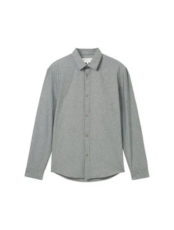 TOM TAILOR T-Shirt Hellgrau/Grau
