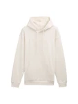 TOM TAILOR Denim Sweatjacke Hoodie mit Logostickerei Khaki/Weiß/Beige/Grau/Creme