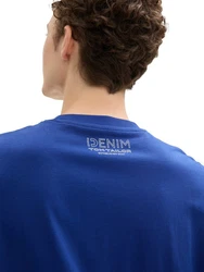 TOM TAILOR Denim T-Shirt mit Logo Print 