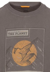 camel active Shirt Beige/Braun/Grau