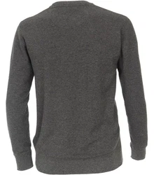 CASAMODA Strickpullover Rundhalsausschnitt anthrazit (413705800)