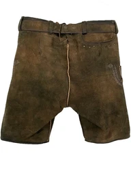 Maddox Trachtenlederhose Klostersee Herren Khaki/Dunkelgrün/Braun/Dunkelbraun