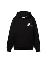 TOM TAILOR Sweatshirt Schwarz