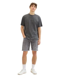 TOM TAILOR Shorts Grau/Dunkelgrau/Hellgrau