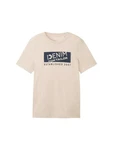 TOM TAILOR T-Shirt Braun/Khaki/Beige