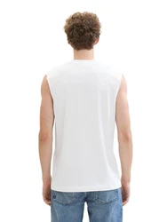 TOM TAILOR T-Shirt Weiß/Creme/Dunkelblau/Rosa