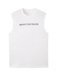 TOM TAILOR T-Shirt Weiß/Creme/Dunkelblau/Rosa