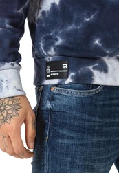 RedBridge Sweatshirt Langarmshirt dezent oversized Batik