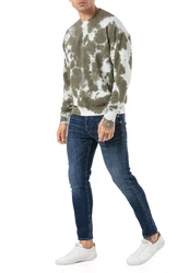 RedBridge Sweatshirt Langarmshirt dezent oversized Batik