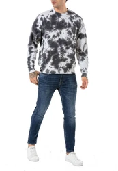 RedBridge Sweatshirt Langarmshirt dezent oversized Batik