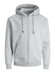Jack & Jones Kapuzenjacke JJEBRADLEY (6023) Hellgrau/Grau