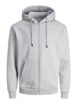 Jack & Jones Kapuzenjacke JJEBRADLEY (6023) Hellgrau/Grau