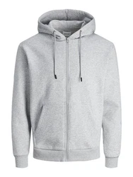 Jack & Jones Kapuzenjacke JJEBRADLEY (6023) Hellgrau/Grau