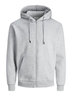 Jack & Jones Kapuzenjacke JJEBRADLEY (6023) Hellgrau/Grau