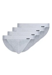 Slip 4er Pack Basic (Spar-Set, 4-St) Slip / Unterhose - Baumwolle - Ohne Eingriff - Atmungsaktiv