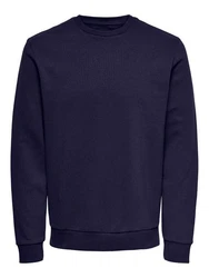 ONLY & SONS Sweatshirt ONSCERES CREW NECK NOOS Dunkelblau