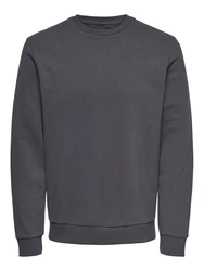 ONLY & SONS Sweatshirt ONSCERES CREW NECK NOOS Grau (5428)