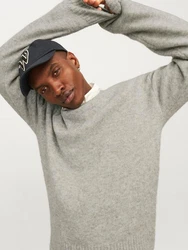 Jack & Jones Rundhalspullover JOROLLIE KNIT CREW NECK 