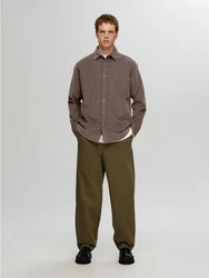 SELECTED HOMME Langarmhemd Regowen Khaki/Beige/Dunkelbraun/Braun/Grau/Dunkelgrün