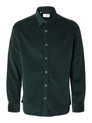 SELECTED HOMME Langarmhemd Regowen dunkelgrn