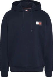 Sweatshirt TJM REG ESSENTIAL FLAG HOOD EXT mit bedruckten Markenlogo auf Brusthhe