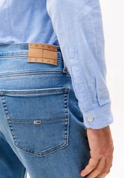 Tommy Jeans Straight-Jeans Ryan Regular Slim Straight Hellblau
