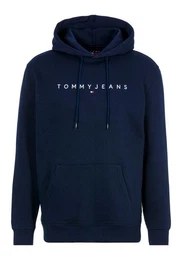 Hoodie TJM REG LINEAR LOGO HOODIE EXT mit Logo-Stickerei