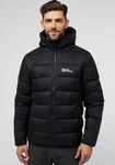 Jack Wolfskin Daunenjacke NEBELHORN DOWN HOODY Schwarz