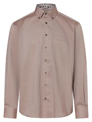 Eterna Businesshemd Lila/Beige/Braun/Grau