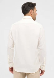 Eterna Langarmhemd MODERN FIT EASY IRON Weiß/Creme