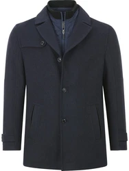 Jan Vanderstorm Wolljacke TJORVE Dunkelblau/Blau/Hellblau/Grau