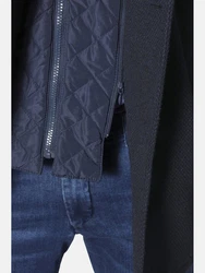 Jan Vanderstorm Wolljacke TJORVE Dunkelblau/Blau/Hellblau/Grau