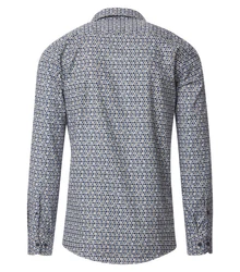 CASAMODA Businesshemd Kent Comfort Fit Strickpullover Dunkelblau/Blau/Grau/Hellblau