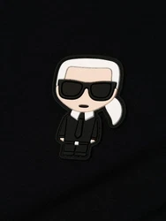 KARL LAGERFELD Poloshirt Schwarz