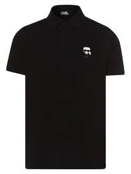 KARL LAGERFELD Poloshirt Schwarz